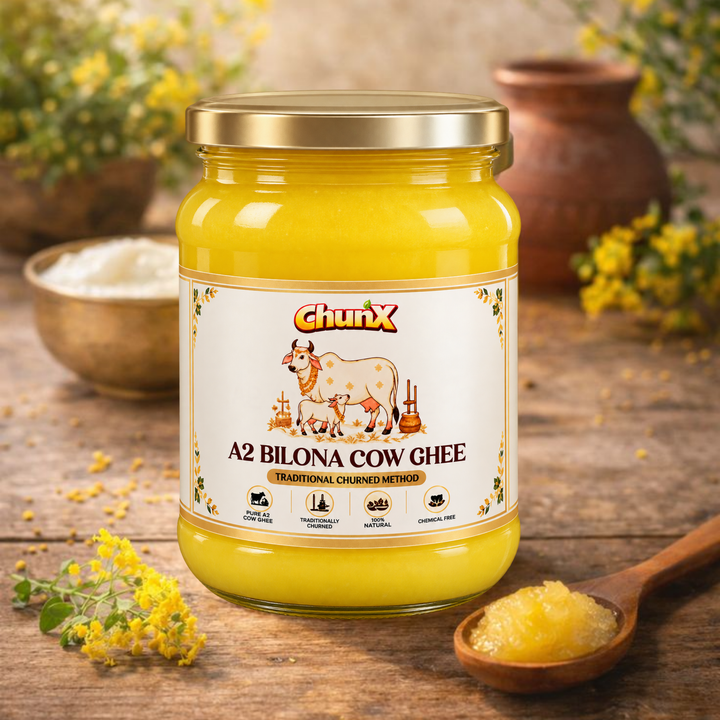 Chunx A2 Desi Cow Ghee - Traditional Bilona Churned