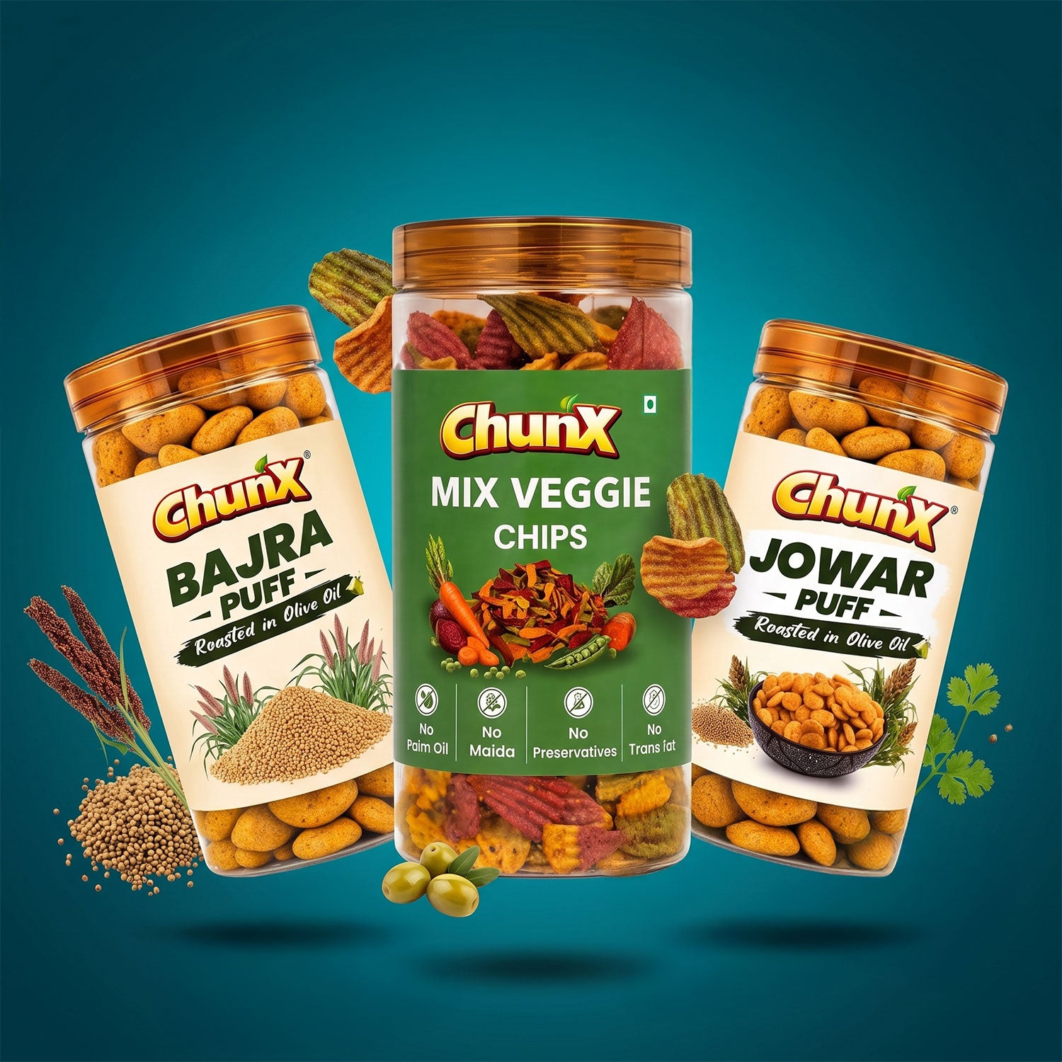 Millet Veggie Crunch